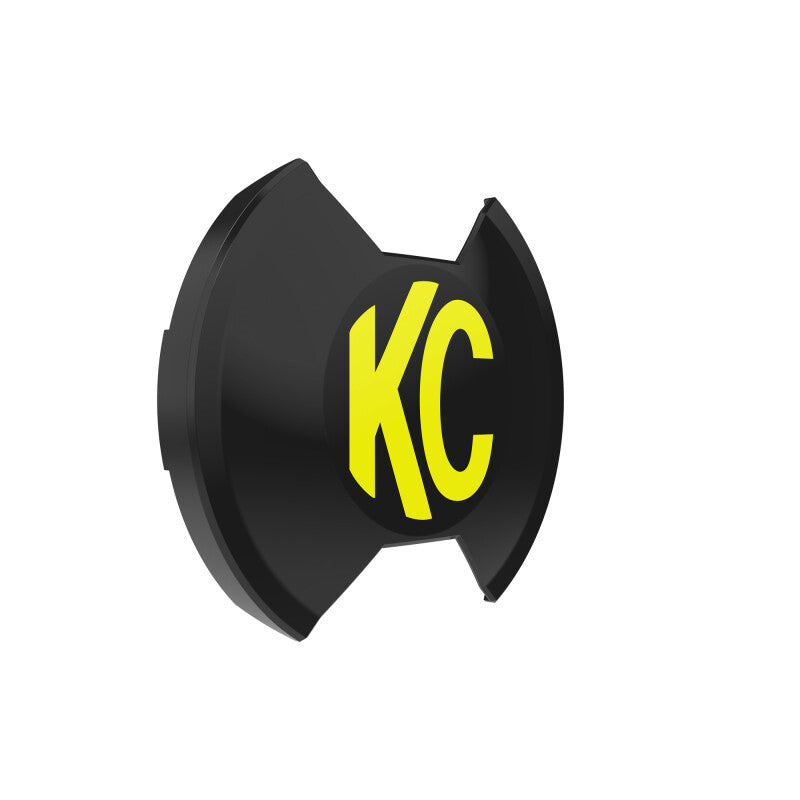KC HiLiTES SlimLite 8in. LED Light Cover (Cover Only) - Black Light Covers and Guards KC HiLiTES