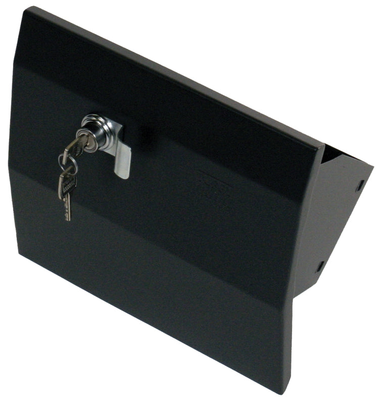 Tuffy Glove Box W/ Keyed Lock For Jeep Wrangler Jk Black Cargo Boxes & Bags Tuffy Products