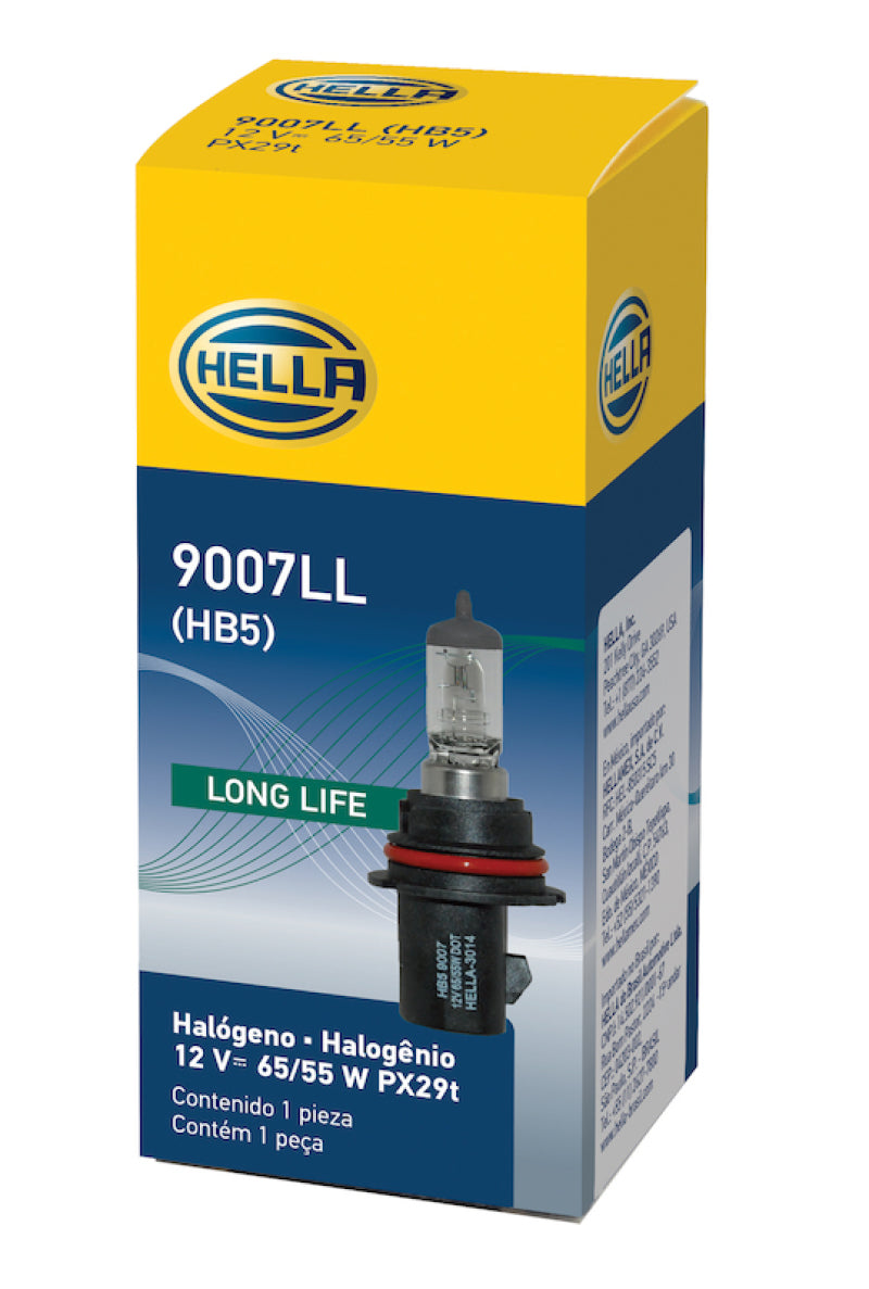 Hella Bulb 9007 12V 65/55W Px29T Long Life Bulbs Hella