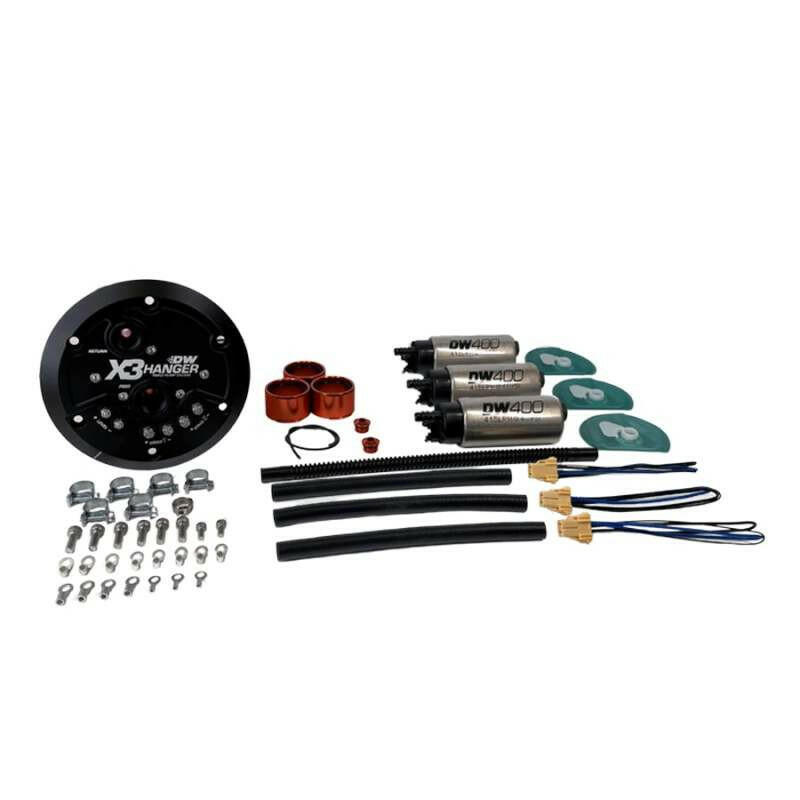 DeatschWerks X3 Series Fuel Pump Hanger w/ DW400 Fuel Pumps for 1999-04 Ford F-150 Lightning Fuel Pump Hangers DeatschWerks