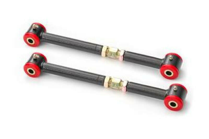 BMR 08-14 Cadillac CTS-V Rear Adjustable Toe Rod w/ Poly Bushings - Black Bushing Kits BMR Suspension