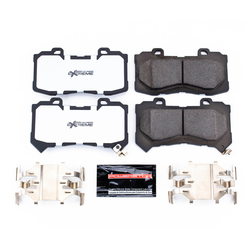 Power Stop 15-19 Chevrolet Colorado Front Z36 Truck & Tow Brake Pads w/Hardware Brake Pads - Performance PowerStop