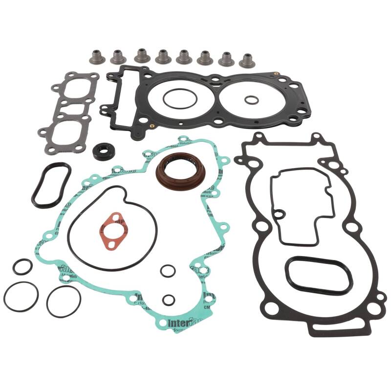 Vertex Gaskets 2021 Polaris RZR Turbo S Complete Gasket Kit w/ Oil Seals Engine Hardware Vertex Pistons