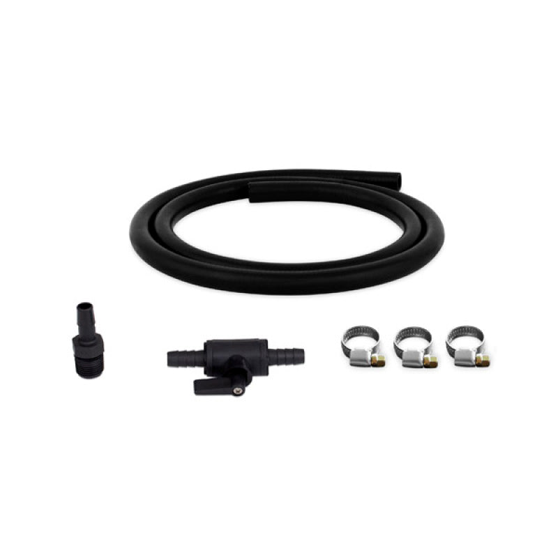 Mishimoto Compact Baffled Oil Catch Can Petcock Drain Kit Oil Catch Cans Mishimoto