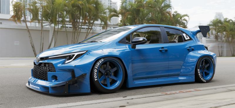 GReddy PandeM 2023+ Toyota GR Corolla Full Widebody Kit w/ Wing Body Kits GReddy