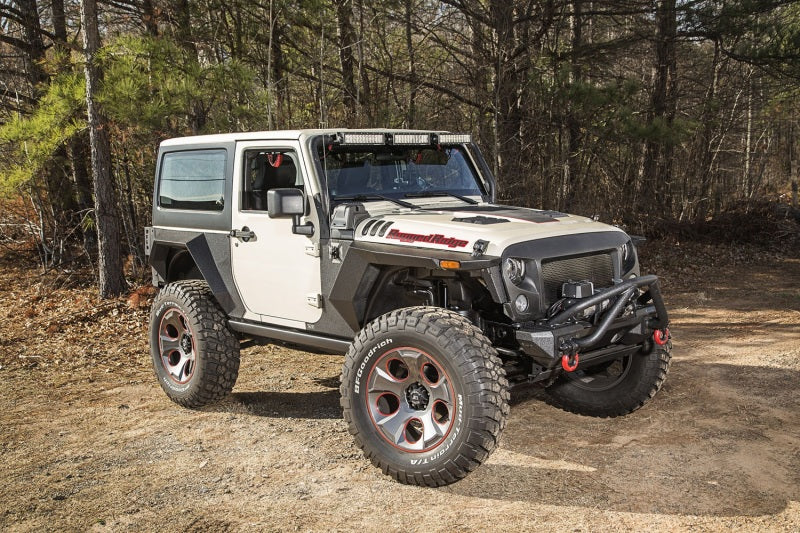 Rugged Ridge XHD Armor Fenders and Liner Kit 07-18 Jeep Wrangler JK 2-Door Body Armor & Rock Rails Rugged Ridge