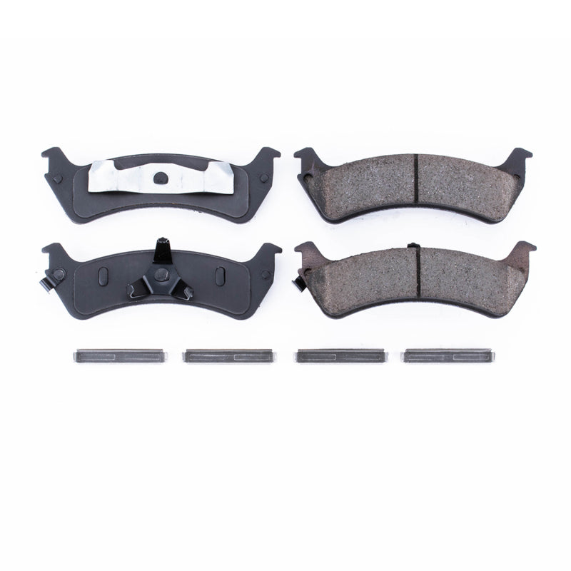 Power Stop 95-01 Ford Explorer Rear Z17 Evolution Ceramic Brake Pads w/Hardware Brake Pads - OE PowerStop