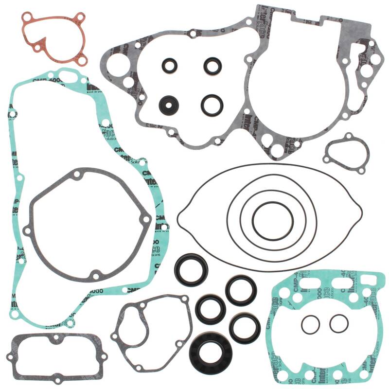 Vertex Gaskets 03-05 Suzuki RM250 Complete Gasket Kit w/ Oil Seals Engine Hardware Vertex Pistons