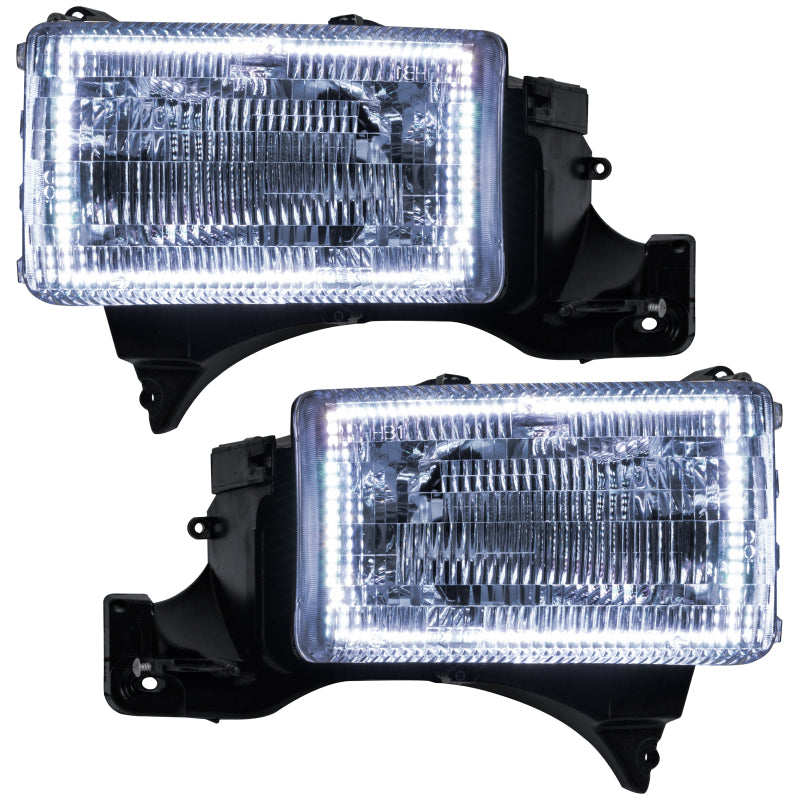 Oracle 94-02 Dodge Ram Pre-Assembled Halo Headlights - White Headlights ORACLE Lighting