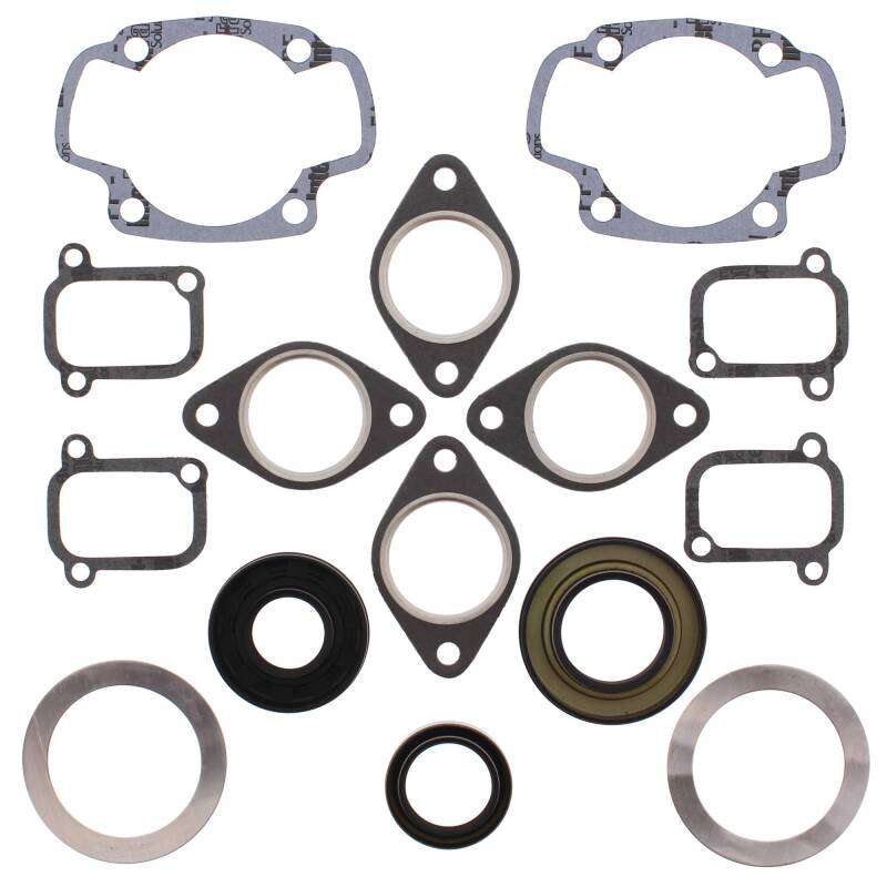 Vertex Gaskets 1981 Kawasaki Drifter Fan FC/2 Complete Gasket Kit w/ Oil Seals Engine Hardware Vertex Pistons