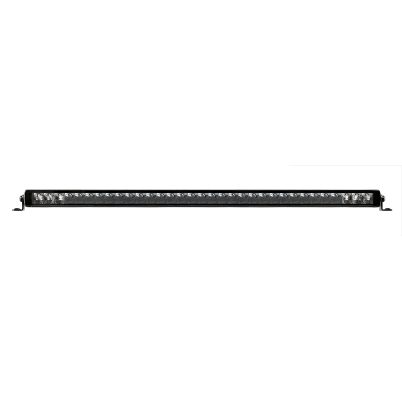 Go Rhino Xplor Blackout Series Sgl Row LED Light Bar (Side/Track Mount) 31.5in. - Blk Light Bars & Cubes Go Rhino