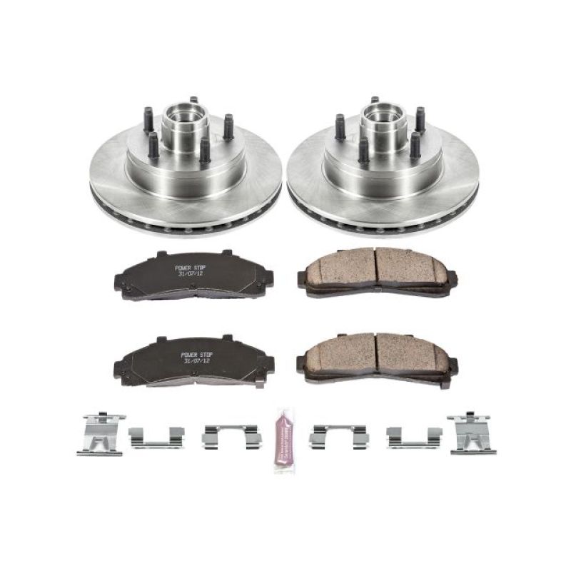 Power Stop 95-97 Ford Ranger Front Autospecialty Brake Kit Brake Kits - OE PowerStop