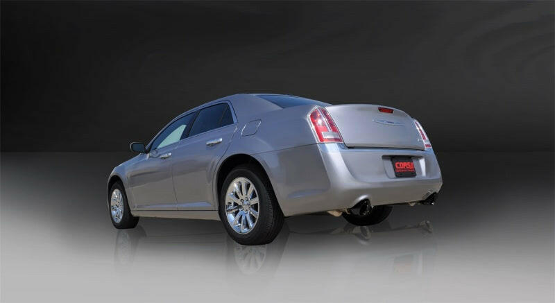 Corsa 11-14 Chrysler 300 R/T 5.7L V8 Black Sport Cat-Back Exhaust Catback CORSA Performance