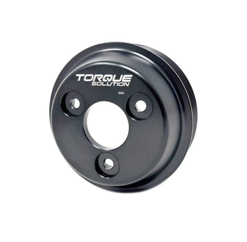 Torque Solution Subaru FA24 / FB25 Engines Water Pump Pulley Pulleys - Crank, Underdrive Torque Solution