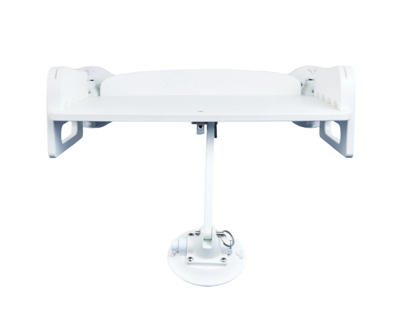 SeaSucker Universal Fillet Table - White Mounts - Hooks/Handles/Utility SeaSucker