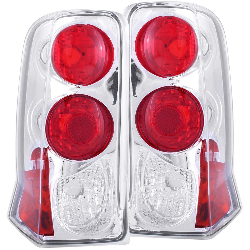 ANZO 2002-2006 Cadillac Escalade Taillights Chrome Tail Lights ANZO