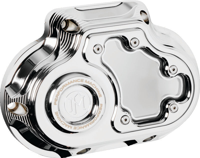 Performance Machine Vision Clutch Cover W/Bezel - Chrome Engine Covers Performance Machine