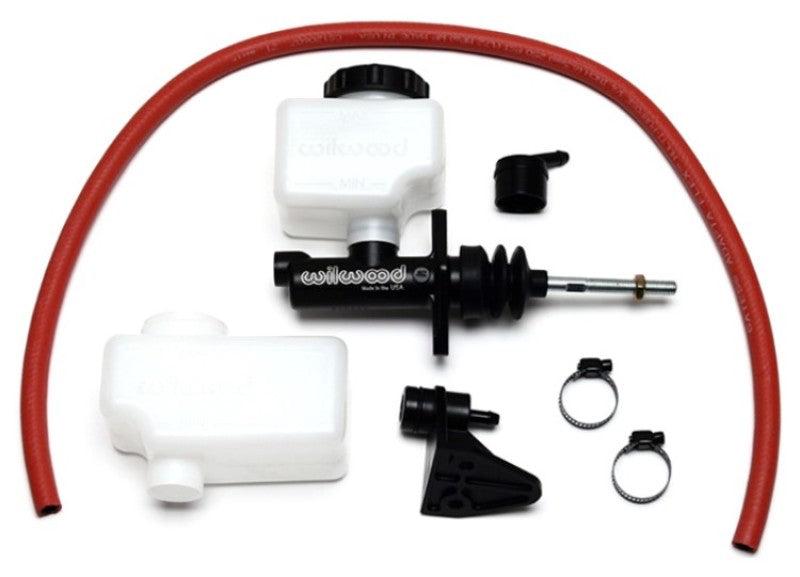Wilwood Short Remote M/C Kit 7/8in Bore 3/8in-24 Banjo Outlet Brake Master Cylinder Wilwood