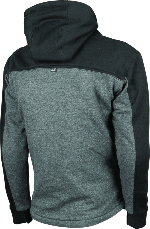 Speed and Strength Hammer Down Armored Hoody Black/Grey - Small Sweatshirts Speed and Strength