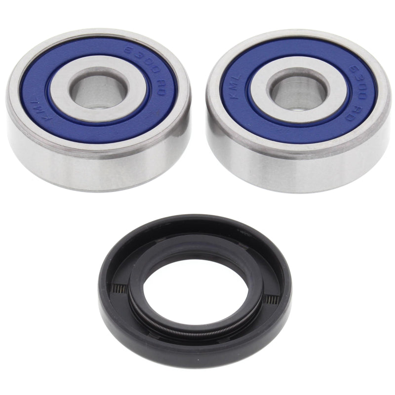 All Balls Racing 73-80 Yamaha GT80 Wheel Bearing Kit Front Wheel Bearings All Balls Racing