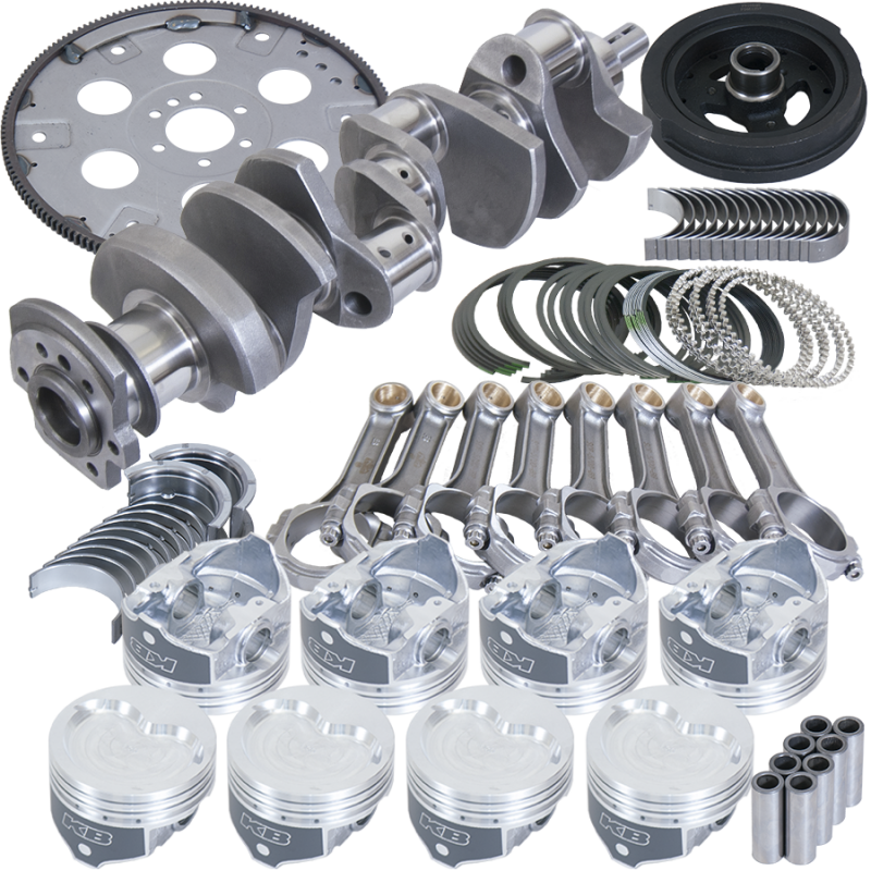 Eagle Chevy 400 3.750in Crank 5.700in I-Beam Rods -30cc 4.155in Pistons Balanced Assembly Rotating Assemblies Eagle