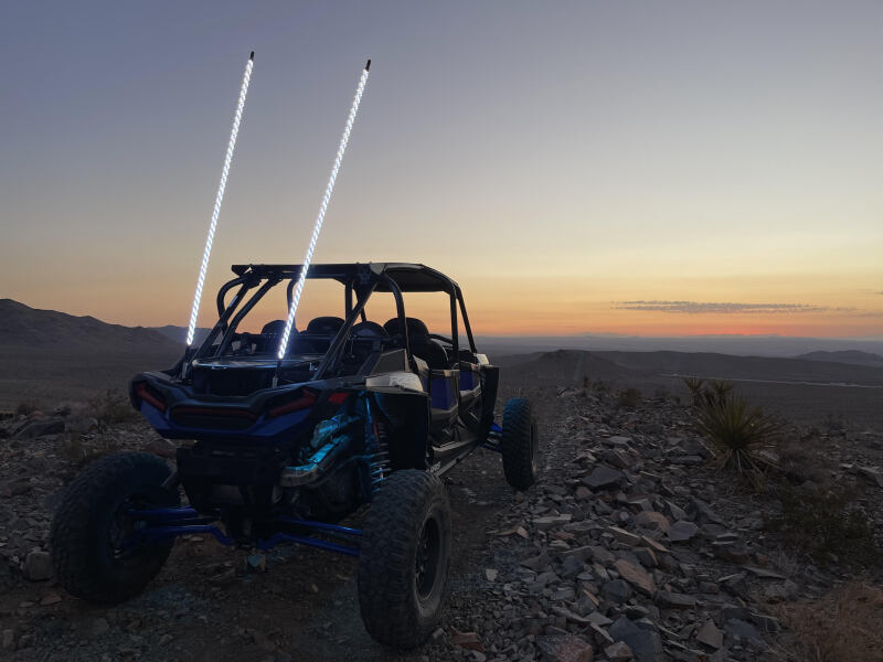 Whip It 5Ft Blk Bt Rgb Light Rod Light Strip LED Whip It