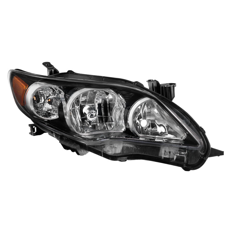 xTune Toyota Corolla 11-13 S XRS Passenger Side Headlights - OEM Right - Black HD-JH-TCO11-OE-BK-R Headlights SPYDER