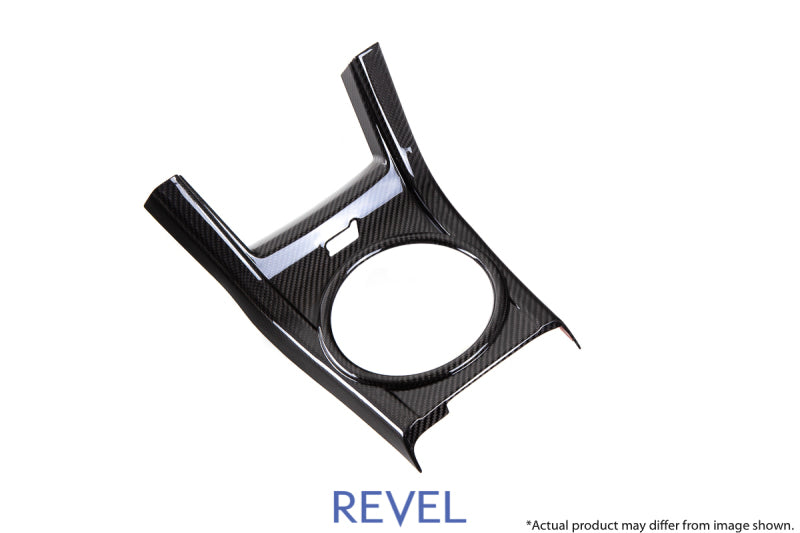Revel GT Dry Carbon Shifter Panel Cover 15-18 Subaru WRX/STI - 1 Piece Carbon Accessories Revel