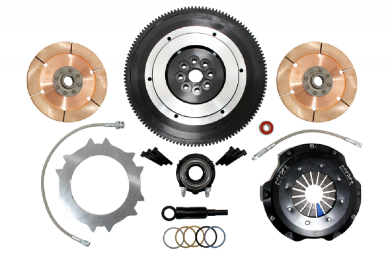 Clutch Masters 07-09 Subaru Legacy GT Spec B Push Style Race Twin-Disc 7.25in Clutch Kit Clutch Kits - Multi Clutch Masters