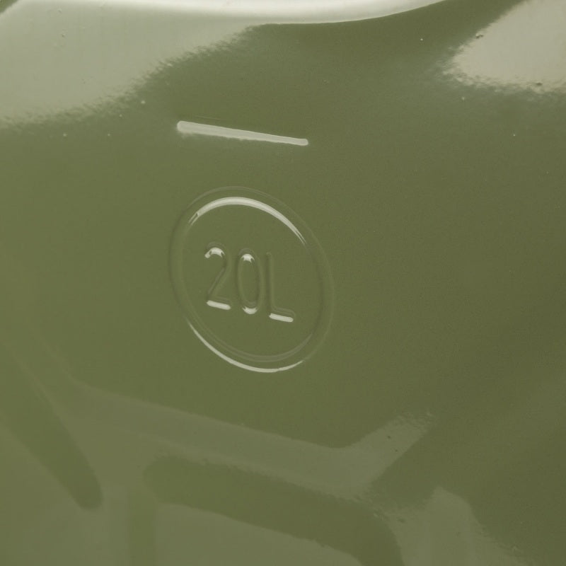 Rugged Ridge Jerry Can Green 20L Metal Fuel Caps Rugged Ridge
