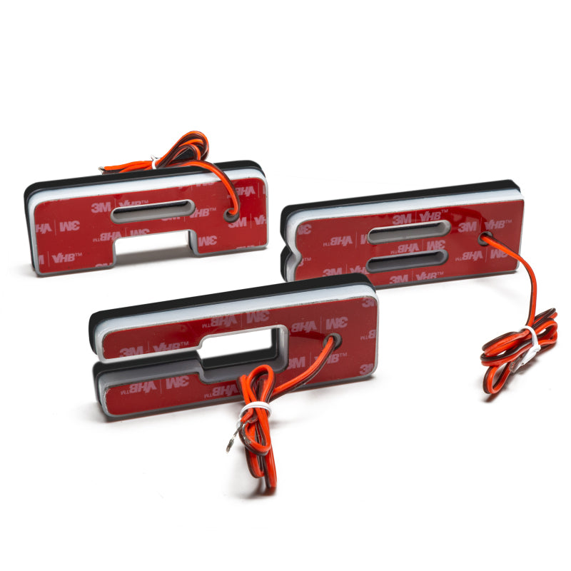 ORACLE Lighting Universal Illuminated LED Letter Badges - Matte Blk Surface Finish - R Light Accessories and Wiring ORACLE Lighting