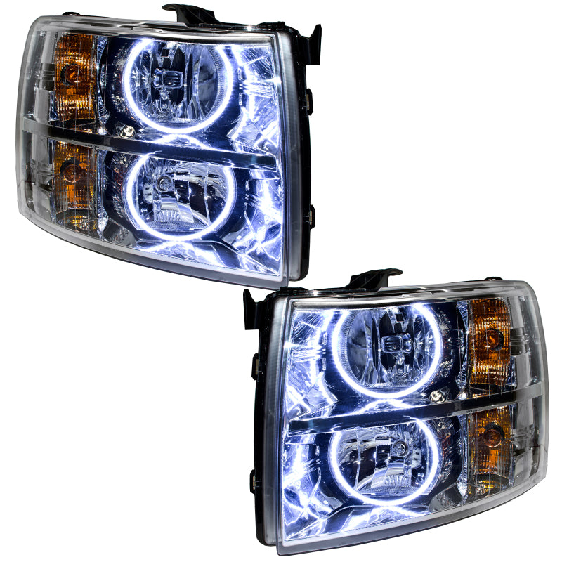 Oracle 07-13 Chevrolet Silverado SMD HL - Round Style - White Headlights ORACLE Lighting