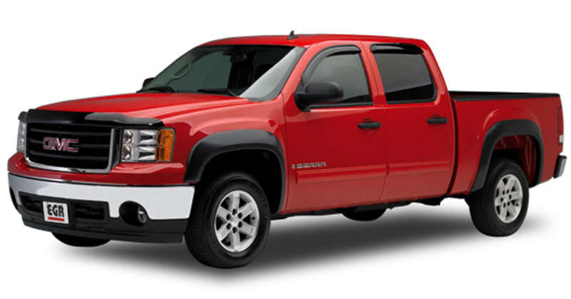 EGR 07-13 GMC Sierra LD 6-8ft Bed Rugged Look Fender Flares - Set (751514) Fender Flares EGR