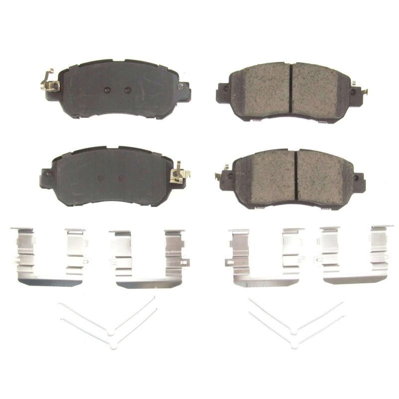 Power Stop 2019 Nissan Kicks Front Z17 Evolution Ceramic Brake Pads w/Hardware Brake Pads - OE PowerStop