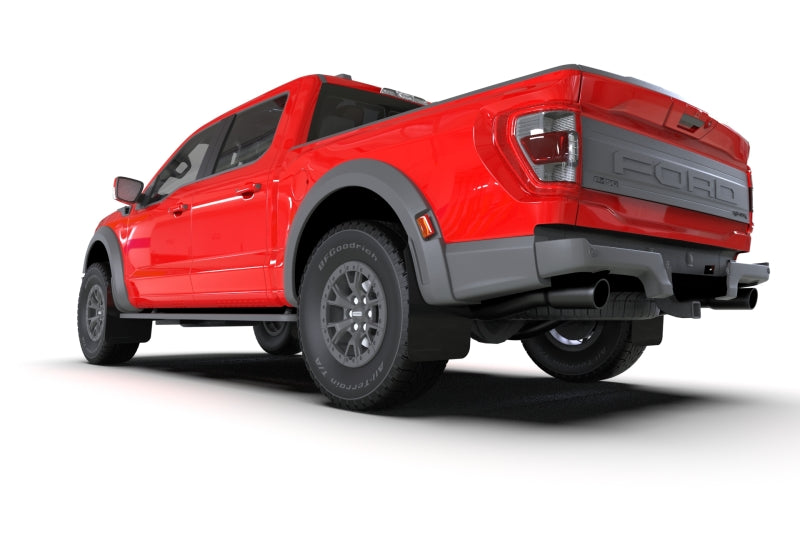 Rally Armor 21-25 Ford F-150 Raptor Gen 3 Black UR Mud Flap w/Dark Grey Logo Mud Flaps Rally Armor