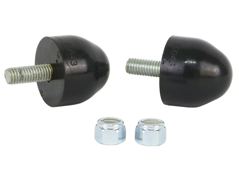 Whiteline Universal Bump Stops - H 39.7mm - 38.1mm Dia - Bullet Shaped Suspension Arms & Components Whiteline