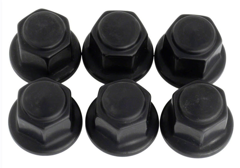 Ford Racing M12 x 1.5 Black Lug Nut - Set of 6 Lug Nuts Ford Racing