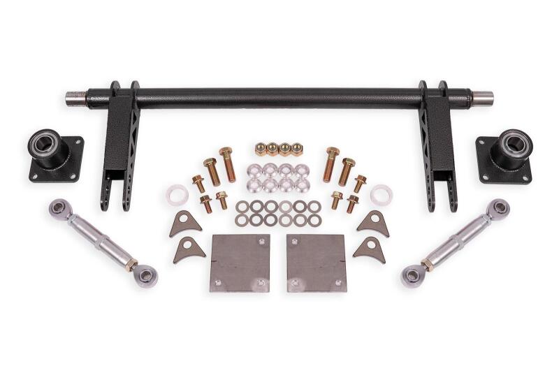 BMR 79-04 Ford Mustang 1.375in Rear Weld-on Anti-roll Bar Kit Hollow - Black Hammertone Sway Bars BMR Suspension