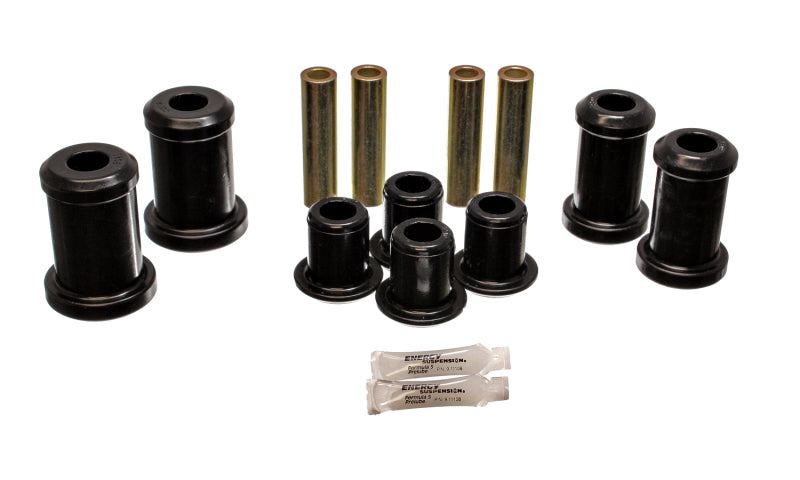 Energy Suspension 97-01 Ford Expedition 4WD/97-03 F-150/250 4WD Black Front End Control Arm Bushings Bushing Kits Energy Suspension