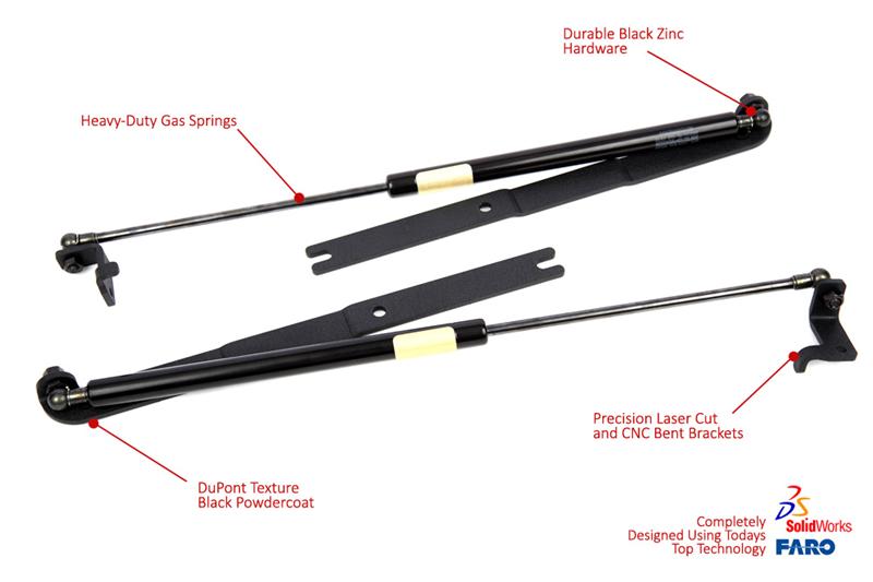 GrimmSpeed 13+ Subaru BRZ / 13+ Scion FR-S Hood Struts Hood Struts GrimmSpeed