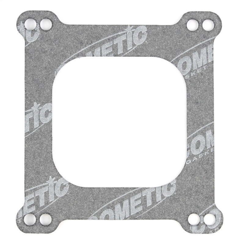 Cometic Holley 4 Barrel 4150 Style .047in Fiber Carburetor Gasket - 3.770in x 3.880in - Open Plenum Gasket Kits Cometic Gasket