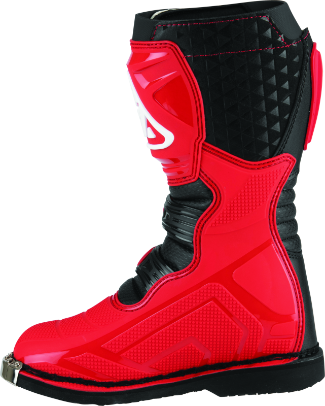 Answer AR1 Boot Black/Red Youth Size - 1 Motorcycle Boots Answer