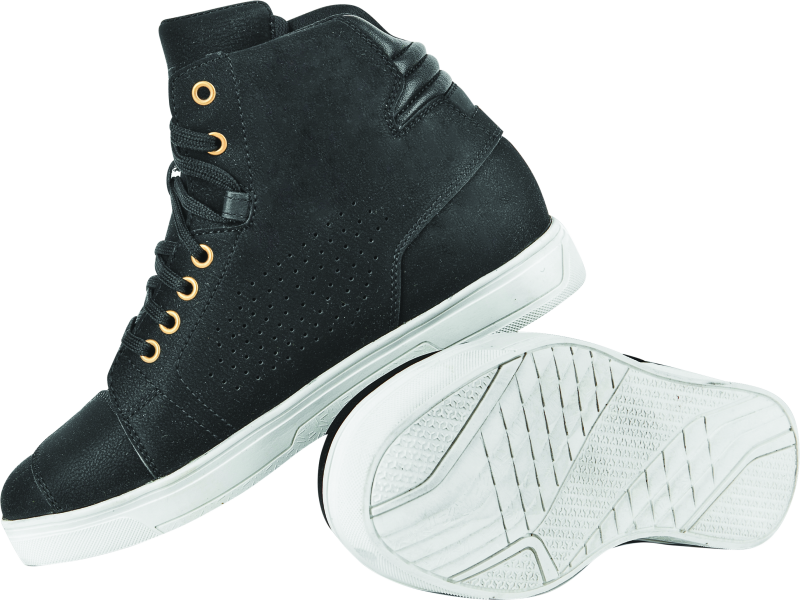 Speed and Strength Mad Dash Leather Shoes Black/White Womens Size - 7 Shoes Speed and Strength