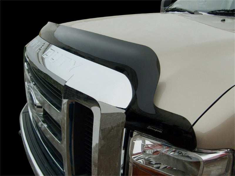 Stampede 2008-2010 Ford F-250 Super Duty Vigilante Premium Hood Protector - Smoke Hood Deflectors Stampede