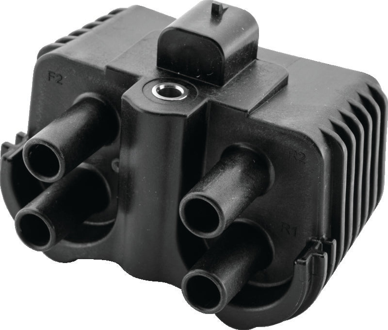 Twin Power 18-Up Softail Ignition Coil Black Replaces H-D 31600067 .4 ohm Stock Replacement Ignition TwinPower