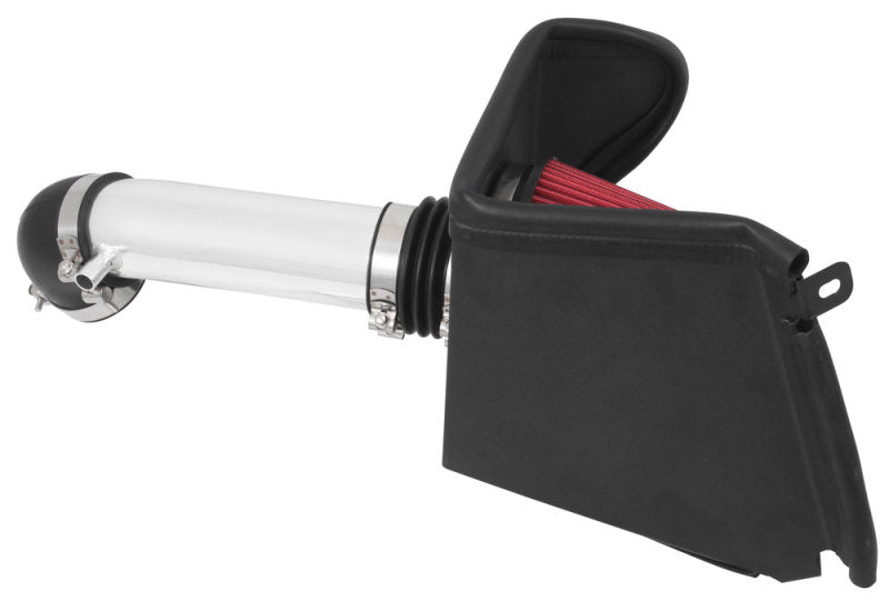 Spectre 91-01 Jeep Cherokee L6-4.0L F/I Air Intake Kit - Polished w/Red Filter Cold Air Intakes Spectre