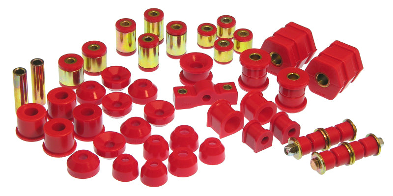 Prothane 99-00 Honda Civic Total Kit - Red Bushings - Full Vehicle Kits Prothane