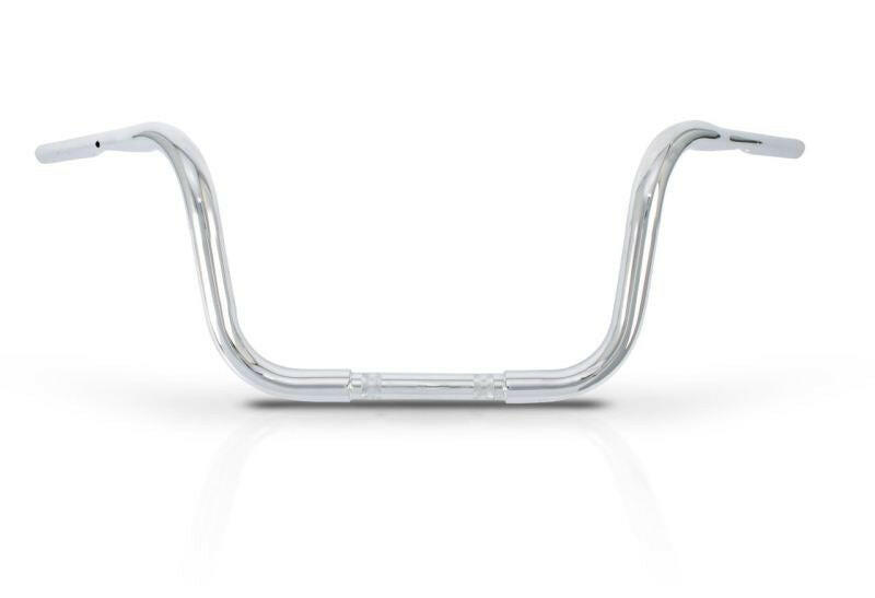 Burly Brand Gorilla Bar 10in - Chrome Handlebars Burly Brand