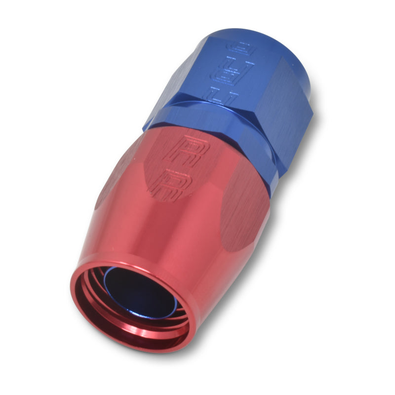 Russell Performance -20 AN Red/Blue Straight Full Flow Hose End Fittings Russell