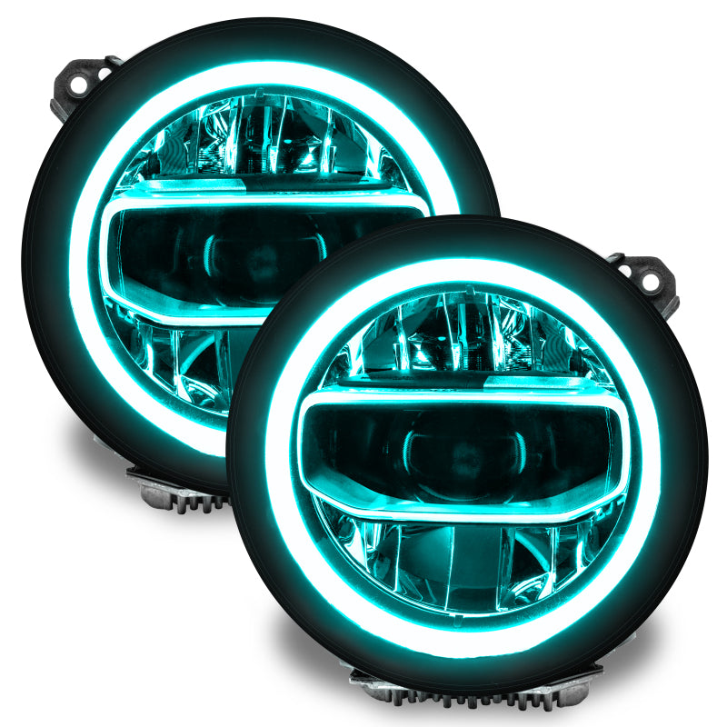 Oracle Jeep Wrangler JL/Gladiator JT RGB+W Headlight DRL Kit - w/ BC1 Controller Headlights ORACLE Lighting